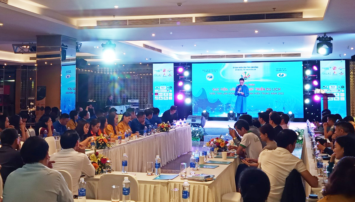 Chương trình xúc tiến, liên kết phát triển du lịch giữa tỉnh Lâm Đồng và các tỉnh miền Trung năm 2022